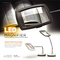 Led Magnifier Desk Lamp Ef-200